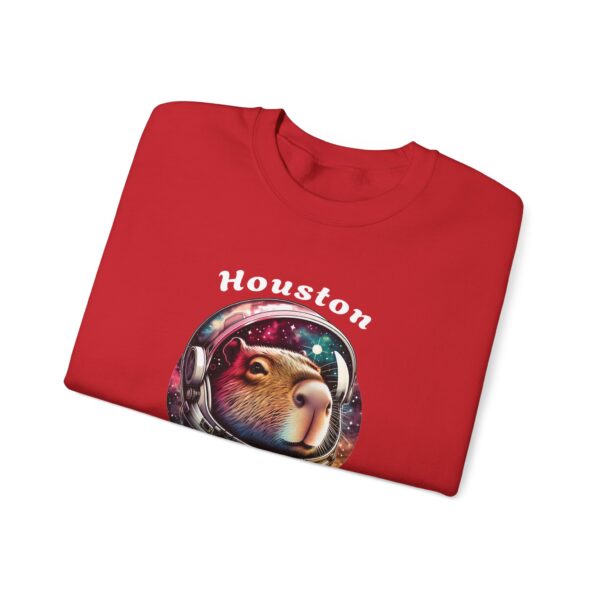 Unisex Heavy Blend™ Crewneck Sweatshirt with Cute Capybara Design – Embrace Comfort Every Day