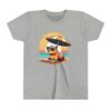 Youth Short Sleeve Tee with Cute Capybara Design – Soft, Fun, and Perfect for Everyday Wear