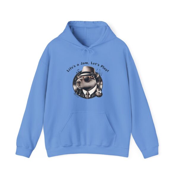 Unisex Heavy Blend™ Hooded Sweatshirt with Cute Capybara Design – Warm and Stylish Hoodie