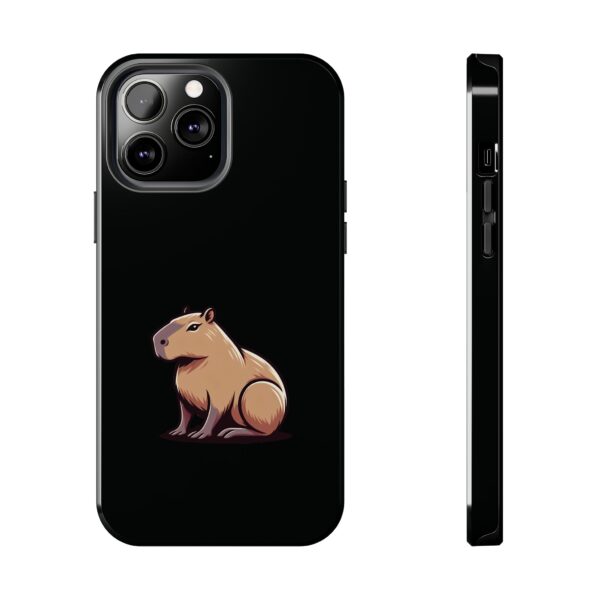 Tough Phone Case with Capybara Design – Durable Protection with Adorable Style