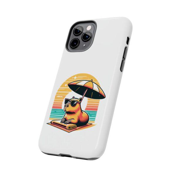 Tough Phone Case with Capybara Design – Durable Protection with Adorable Style
