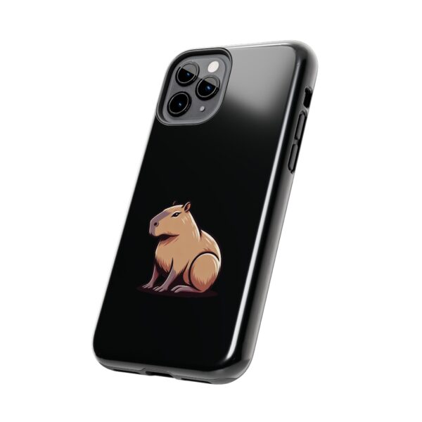Tough Phone Case with Capybara Design – Durable Protection with Adorable Style