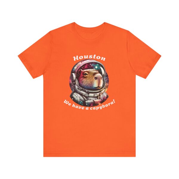 Unisex Jersey Short Sleeve Tee with Adorable Capybara Design – Soft and Stylish T-Shirt