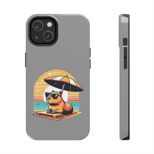 Tough Phone Case with Capybara Design – Durable Protection with Adorable Style