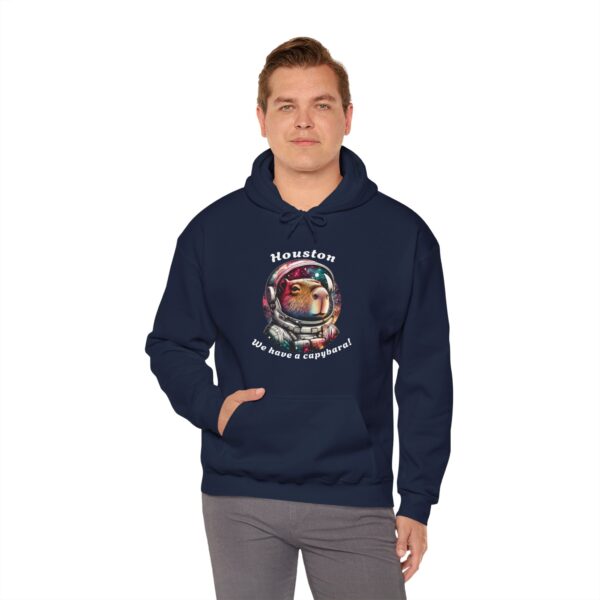 Unisex Heavy Blend™ Hooded Sweatshirt with Cute Capybara Design – Warm and Stylish Hoodie
