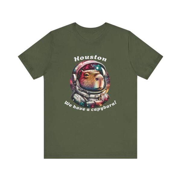 Unisex Jersey Short Sleeve Tee with Adorable Capybara Design – Soft and Stylish T-Shirt
