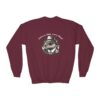 Youth Crewneck Sweatshirt with Adorable Capybara Design – Cozy and Fun for Everyday Wear