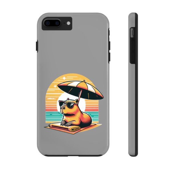 Tough Phone Case with Capybara Design – Durable Protection with Adorable Style