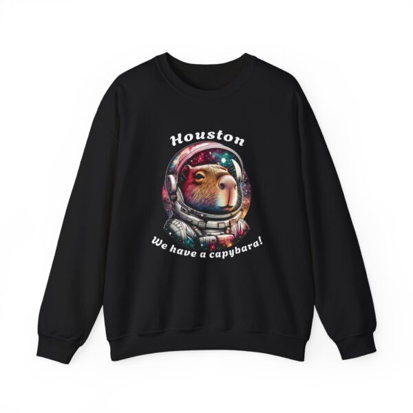 Unisex Heavy Blend™ Crewneck Sweatshirt with Cute Capybara Design – Embrace Comfort Every Day