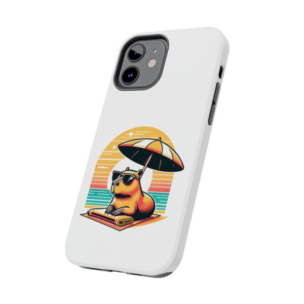 Tough Phone Case with Capybara Design – Durable Protection with Adorable Style