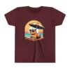 Youth Short Sleeve Tee with Cute Capybara Design – Soft, Fun, and Perfect for Everyday Wear