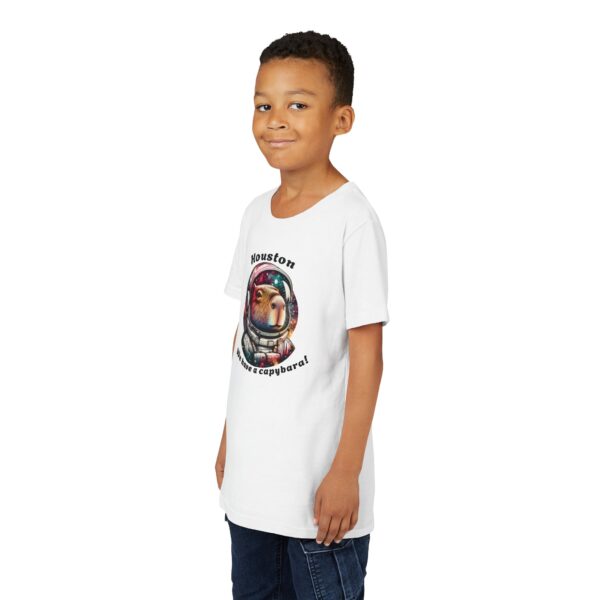 Youth Short Sleeve Tee with Cute Capybara Design – Soft, Fun, and Perfect for Everyday Wear