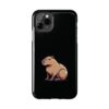 Tough Phone Case with Capybara Design – Durable Protection with Adorable Style