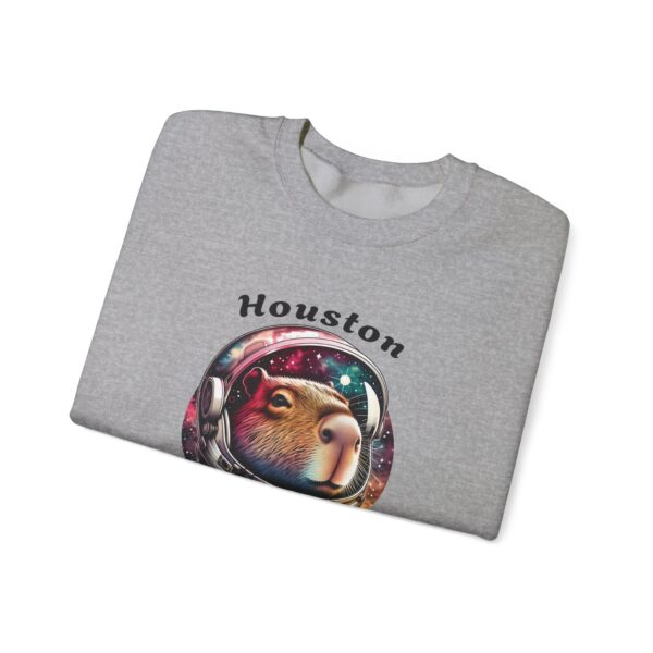 Unisex Heavy Blend™ Crewneck Sweatshirt with Cute Capybara Design – Embrace Comfort Every Day
