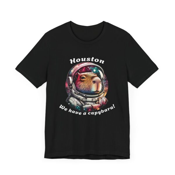 Unisex Jersey Short Sleeve Tee with Adorable Capybara Design – Soft and Stylish T-Shirt