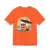 Unisex Jersey Short Sleeve Tee with Adorable Capybara Design – Soft and Stylish T-Shirt