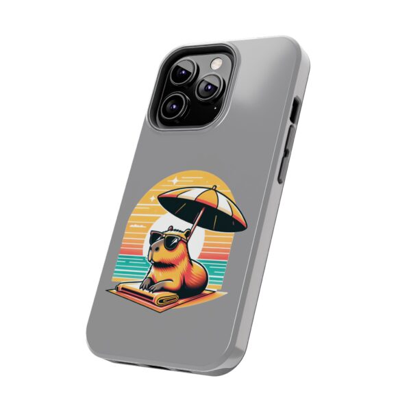 Tough Phone Case with Capybara Design – Durable Protection with Adorable Style