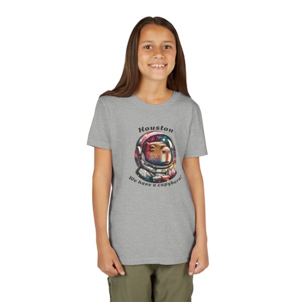 Youth Short Sleeve Tee with Cute Capybara Design – Soft, Fun, and Perfect for Everyday Wear