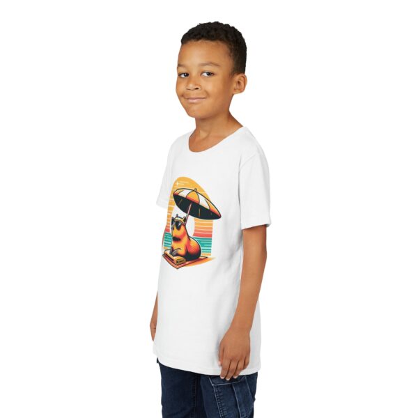 Youth Short Sleeve Tee with Cute Capybara Design – Soft, Fun, and Perfect for Everyday Wear
