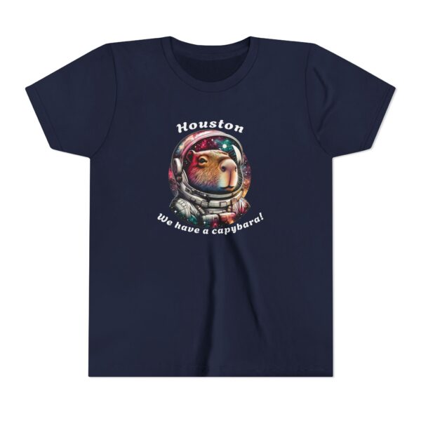 Youth Short Sleeve Tee with Cute Capybara Design – Soft, Fun, and Perfect for Everyday Wear