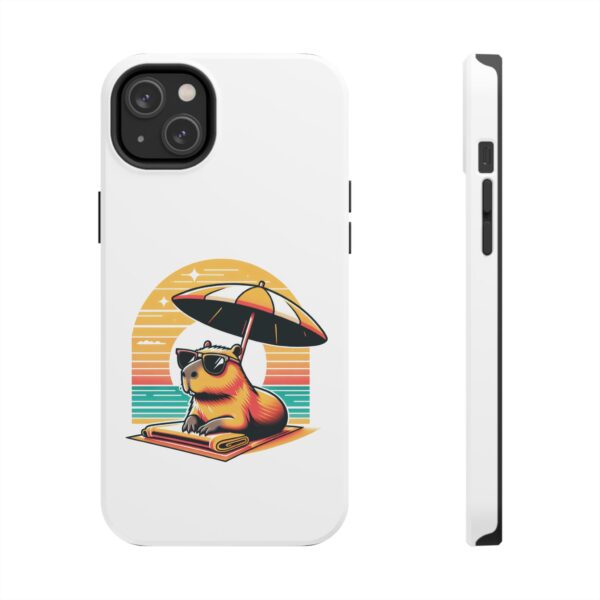 Tough Phone Case with Capybara Design – Durable Protection with Adorable Style
