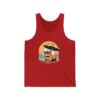 Unisex Jersey Tank Top with Cute Capybara Design – Perfect for Summer Style