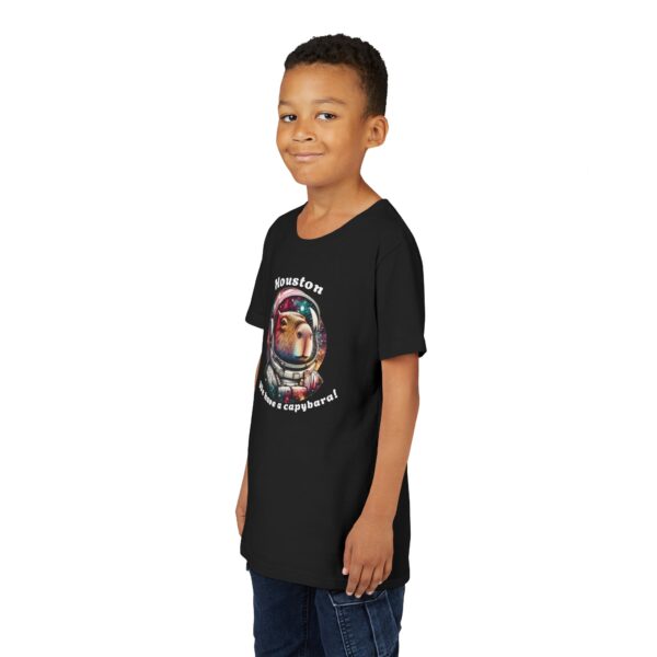 Youth Short Sleeve Tee with Cute Capybara Design – Soft, Fun, and Perfect for Everyday Wear