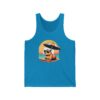 Unisex Jersey Tank Top with Cute Capybara Design – Perfect for Summer Style