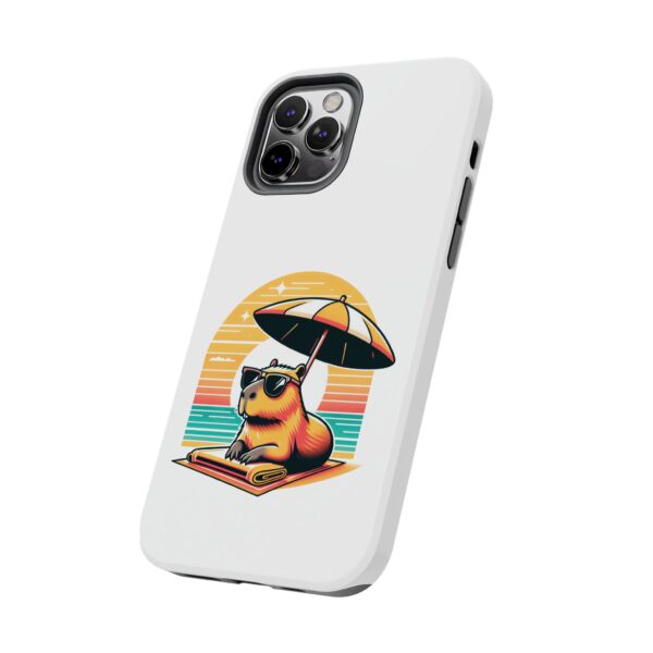 Tough Phone Case with Capybara Design – Durable Protection with Adorable Style