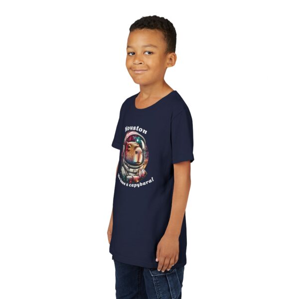 Youth Short Sleeve Tee with Cute Capybara Design – Soft, Fun, and Perfect for Everyday Wear