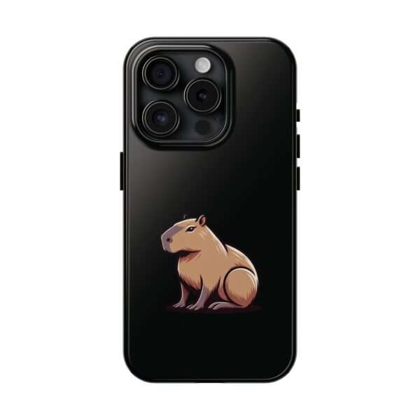 Tough Phone Case with Capybara Design – Durable Protection with Adorable Style