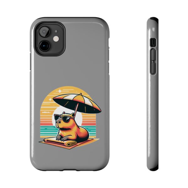 Tough Phone Case with Capybara Design – Durable Protection with Adorable Style