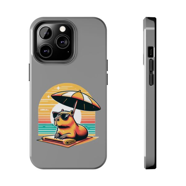 Tough Phone Case with Capybara Design – Durable Protection with Adorable Style
