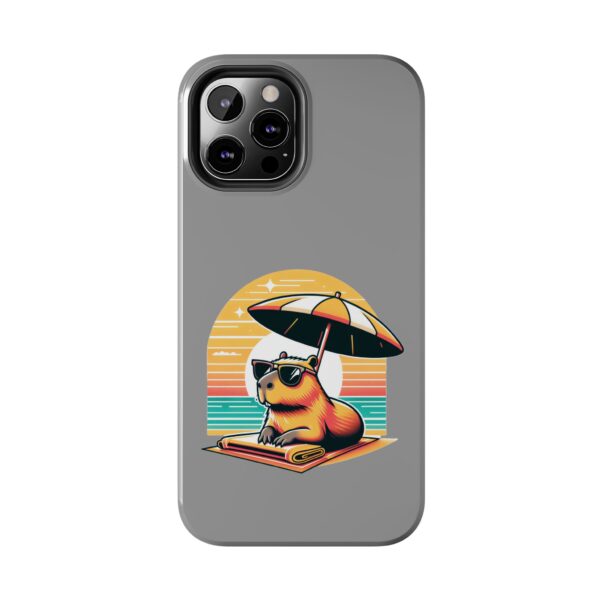 Tough Phone Case with Capybara Design – Durable Protection with Adorable Style