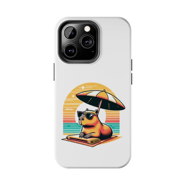 Tough Phone Case with Capybara Design – Durable Protection with Adorable Style