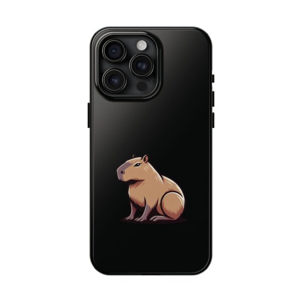 Tough Phone Case with Capybara Design – Durable Protection with Adorable Style