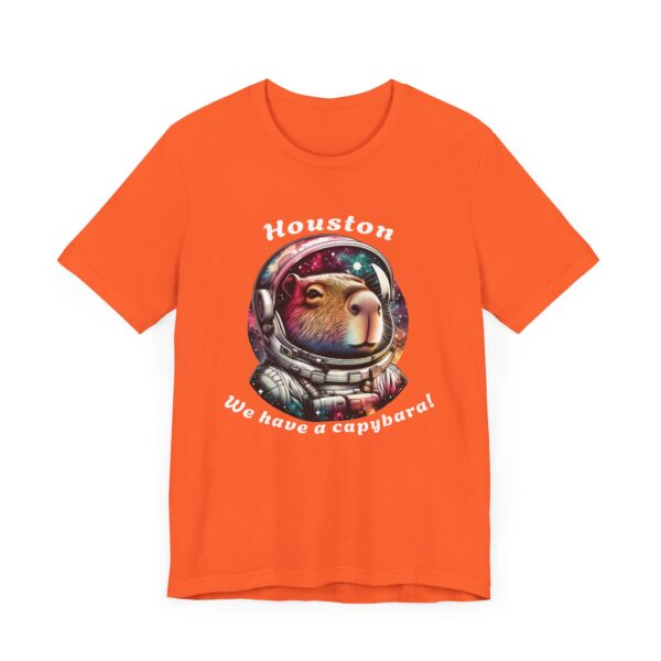 Unisex Jersey Short Sleeve Tee with Adorable Capybara Design – Soft and Stylish T-Shirt