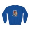 Youth Crewneck Sweatshirt with Adorable Capybara Design – Cozy and Fun for Everyday Wear