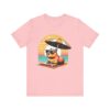 Unisex Jersey Short Sleeve Tee with Adorable Capybara Design – Soft and Stylish T-Shirt