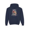 Youth Heavy Blend Hooded Sweatshirt with Cute Capybara Design – Warm, Cozy, and Perfect for Kids