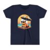 Youth Short Sleeve Tee with Cute Capybara Design – Soft, Fun, and Perfect for Everyday Wear