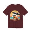 Unisex Jersey Short Sleeve Tee with Adorable Capybara Design – Soft and Stylish T-Shirt