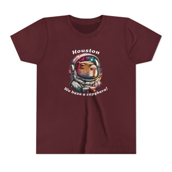 Youth Short Sleeve Tee with Cute Capybara Design – Soft, Fun, and Perfect for Everyday Wear