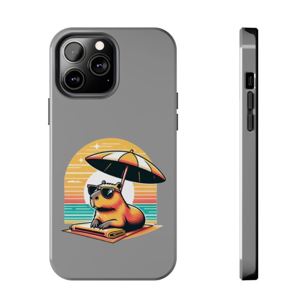 Tough Phone Case with Capybara Design – Durable Protection with Adorable Style