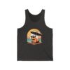 Unisex Jersey Tank Top with Cute Capybara Design – Perfect for Summer Style