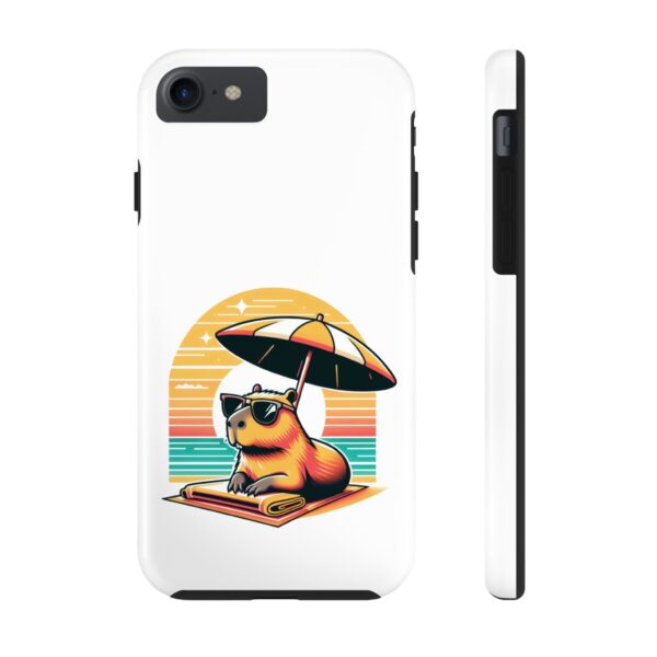 Tough Phone Case with Capybara Design – Durable Protection with Adorable Style