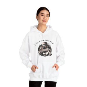 Unisex Heavy Blend™ Hooded Sweatshirt with Cute Capybara Design – Warm and Stylish Hoodie