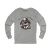 Unisex Jersey Long Sleeve Tee with Unique Capybara Design – Comfortable and Stylish Top