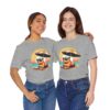 Unisex Jersey Short Sleeve Tee with Adorable Capybara Design – Soft and Stylish T-Shirt