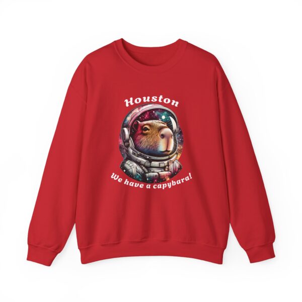 Unisex Heavy Blend™ Crewneck Sweatshirt with Cute Capybara Design – Embrace Comfort Every Day